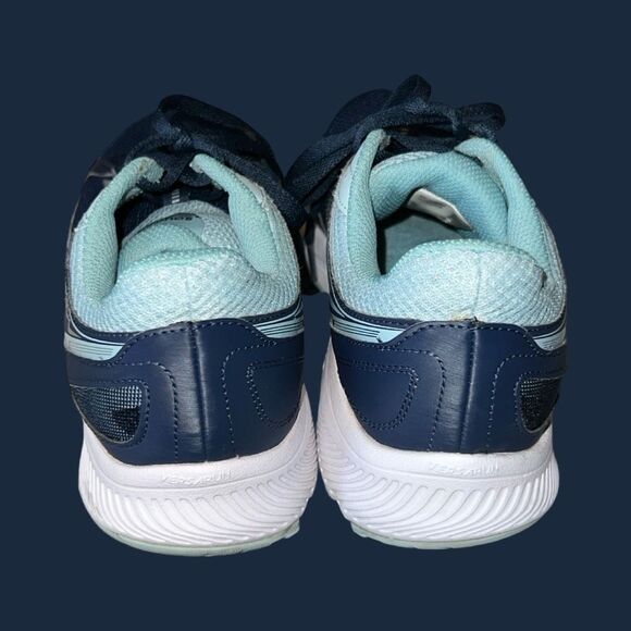 Women’s Saucony Cohesion 14 Blue Dutch Goat Running Sneakers Size 10 - Picture 2 of 7